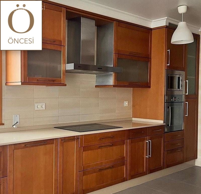 Öncesi&Sonrası: Kahverengi ile Tüm Bağlarını Koparan Bir Mutfak!