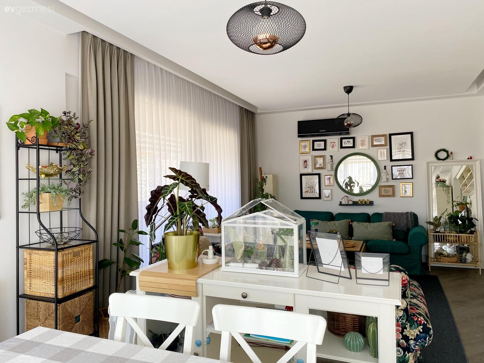 Bu Evde Renkler ve Desenler Dekora Anlam Katmak İçin Toplanmış