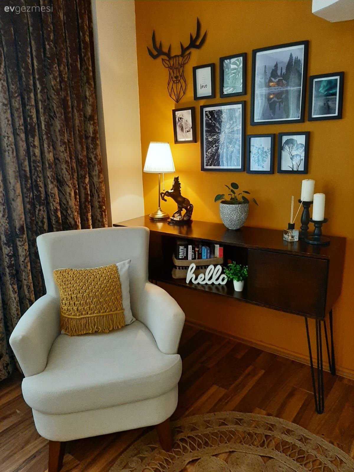 Bu Evde Popüler Trendler Kişisel Yorumlarla Yeni Bir Hal Almış!