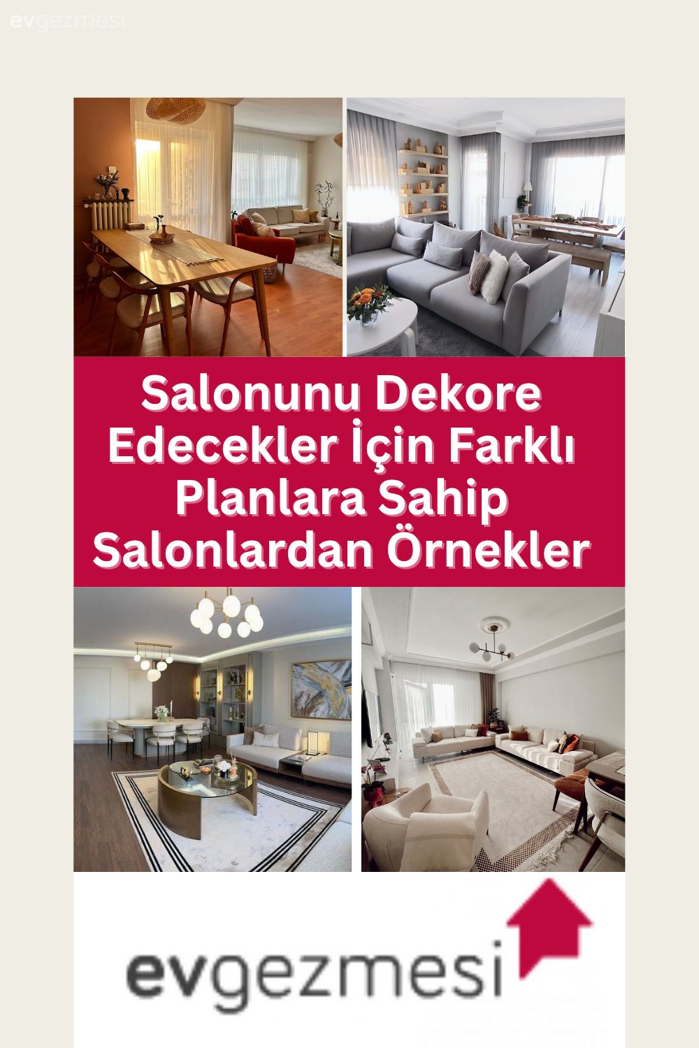 Salonunu Dekore Edecekler İçin Farklı Planlara Sahip Salonlardan Örnekler