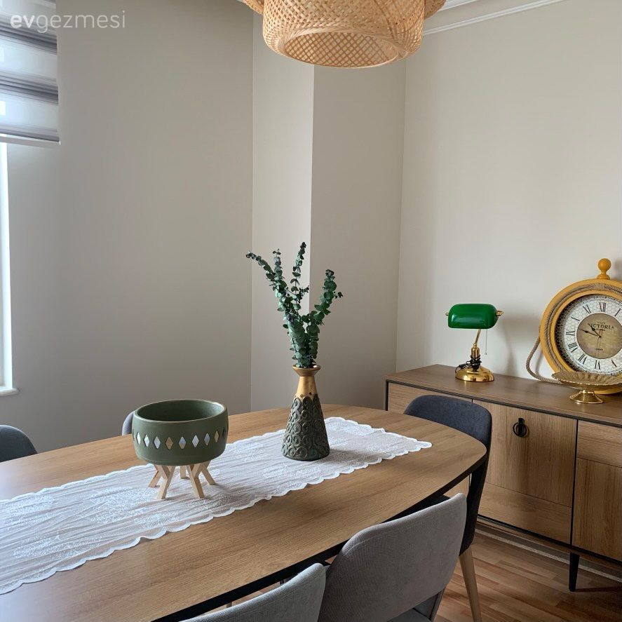 Hasır avize, Konsol, Sandalye, Yemek masası