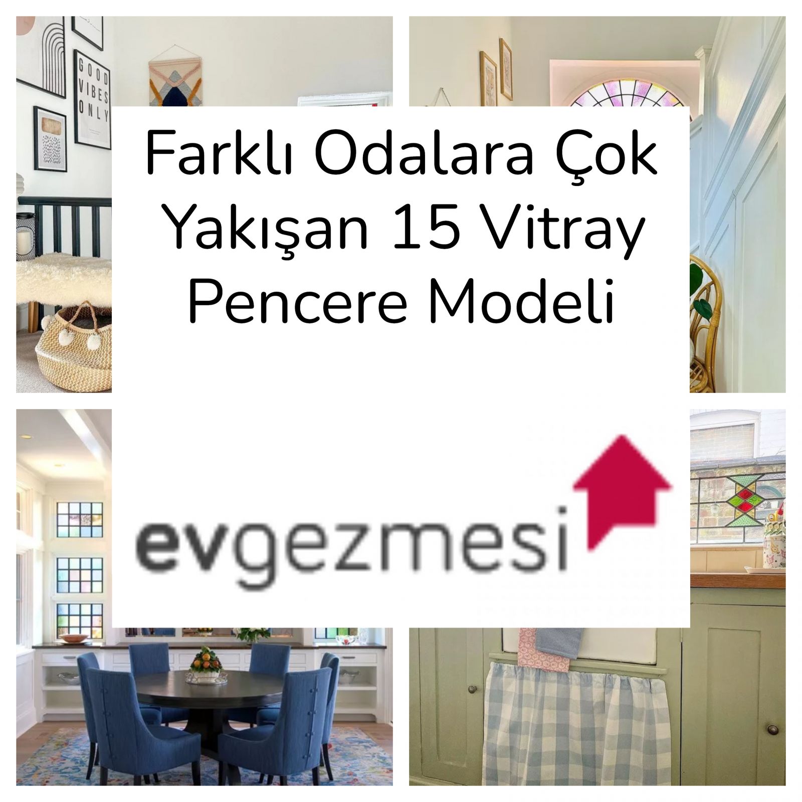 Farklı Odalara Çok Yakışan 15 Vitray Pencere Modeli