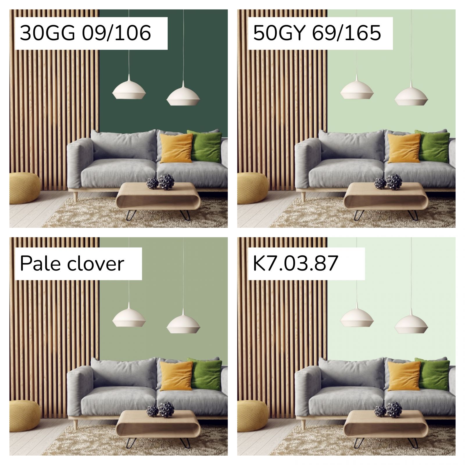 Boya Markalarının Kartelalarından Yeşil Duvar Boyası Tonları!