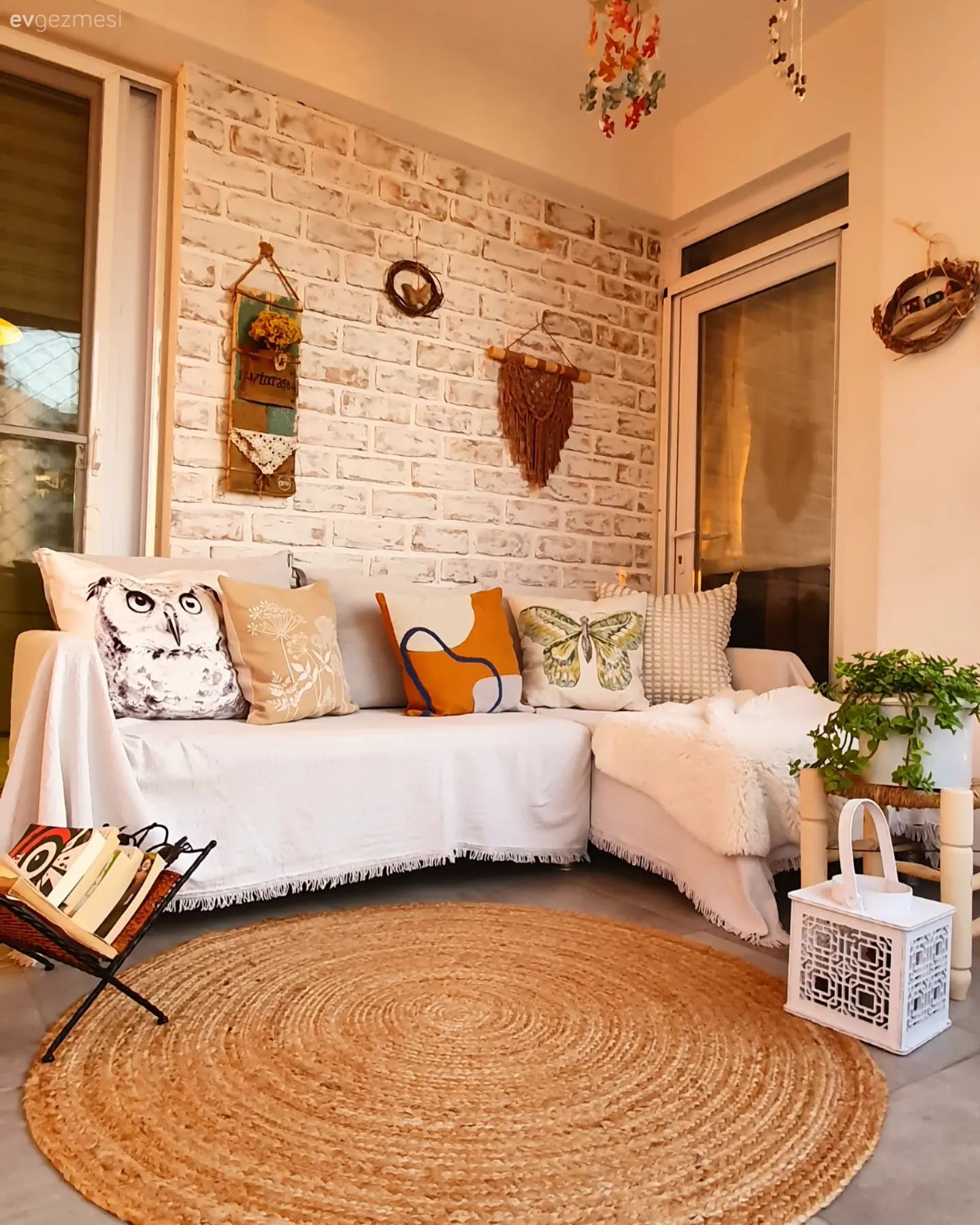 Balkon Duvarınızı Güzelleştirecek Harika Dekoratif Duvar Fikirleri!