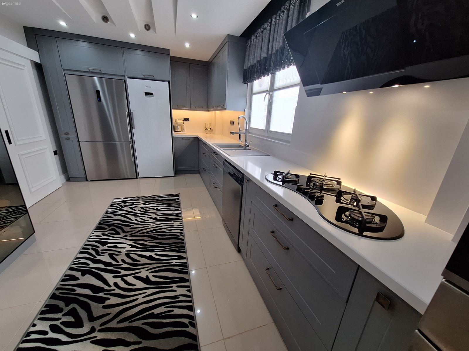 Samsun'daki Bu Mutfakta Geniş Alanın Hakkı Verilmiş