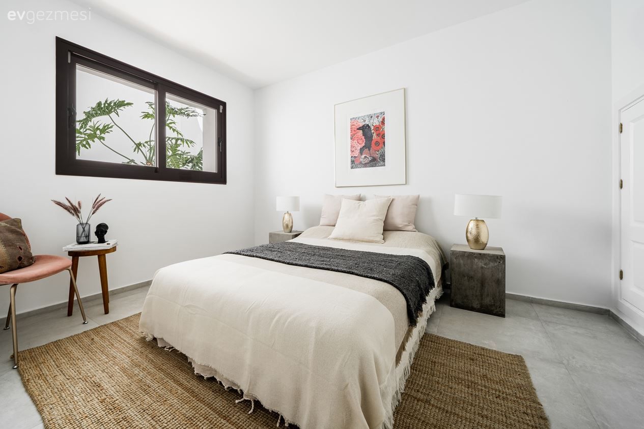 Küçük Yatak Odasında Ferahlık Hissi Sağlayan 10 Basit Dokunuş