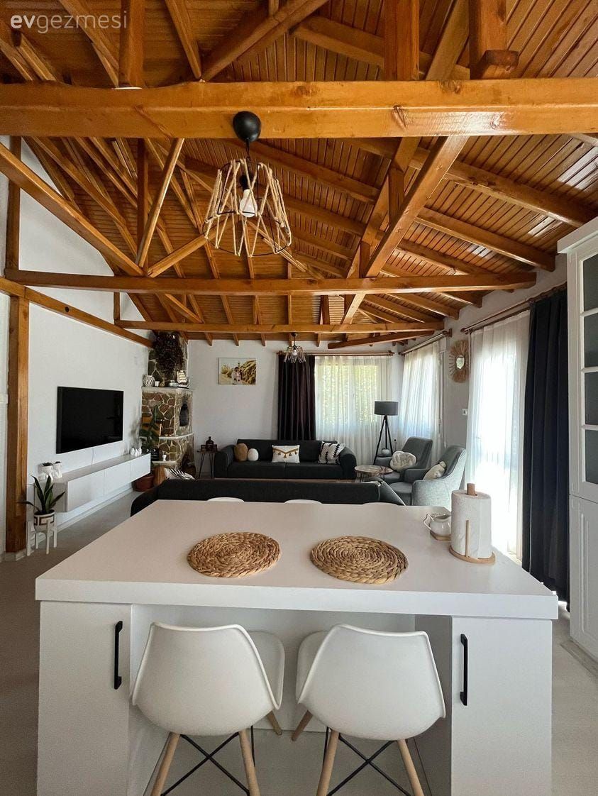 Terastan Dönüşen Bu Açık Konsept Alanın Samimiyetine Diyecek Yok!