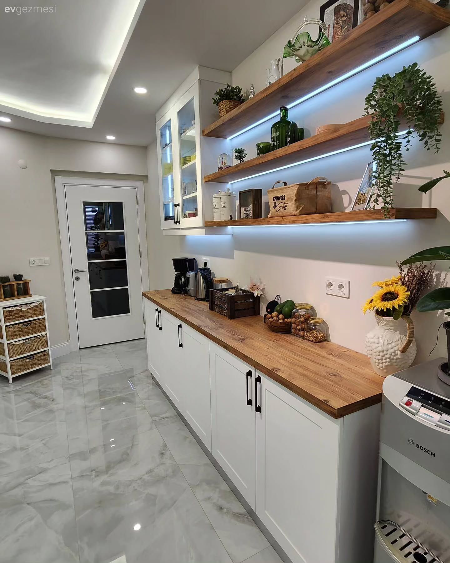 Asimetrik Planlı Bu Mutfağın Sonrası Tam Hayal Mekanı