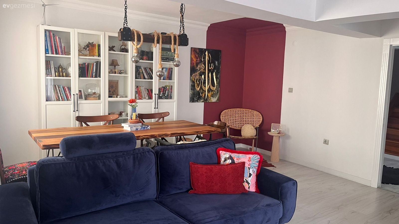 Cesur Renkleri Kucaklayan Eklektik İç Mimar Evi