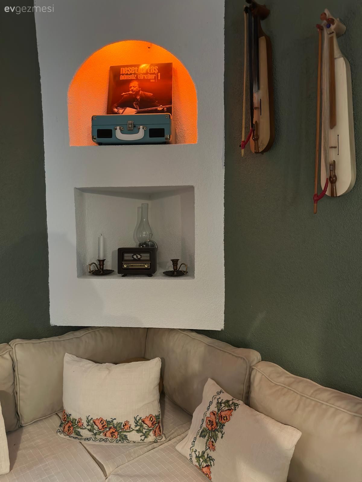 Bu Otantik Sakarya Evinde Örtülerden Perdelere Her Şey El Emeği