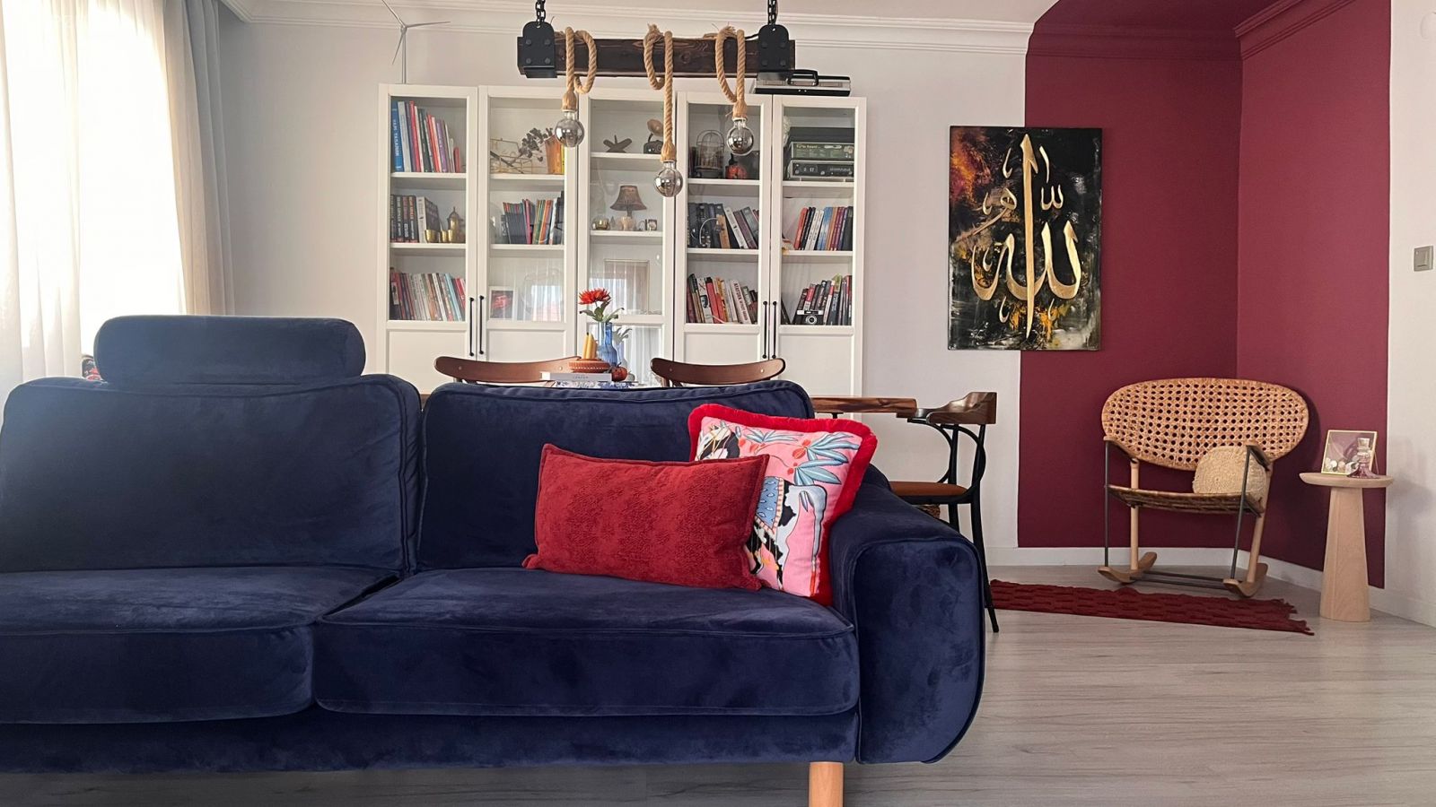 Cesur Renkleri Kucaklayan Eklektik İç Mimar Evi