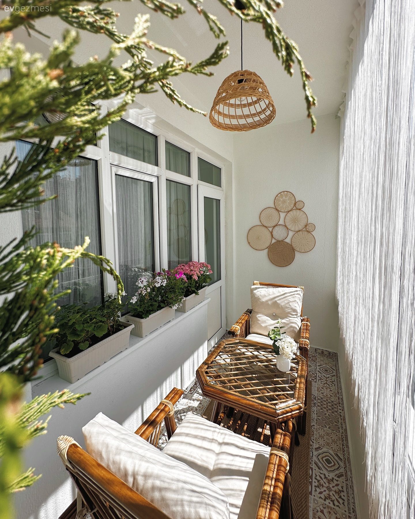 Bu Eskişehir Balkonunda Çiçekler Neşe Kaynağı!