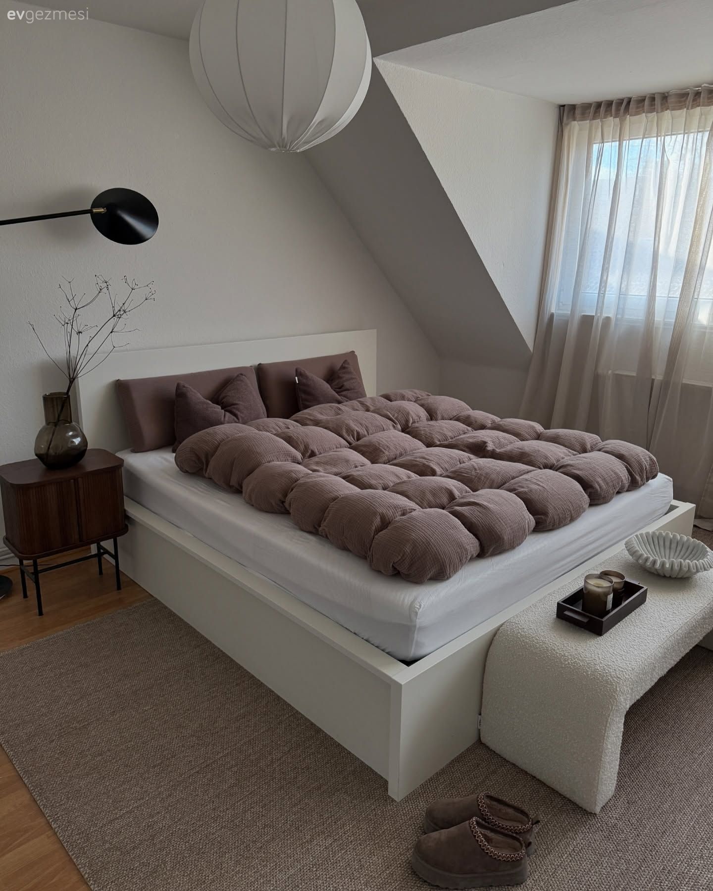 Konfora Önem Veren Bu Evin Mobilyaları Zamansız