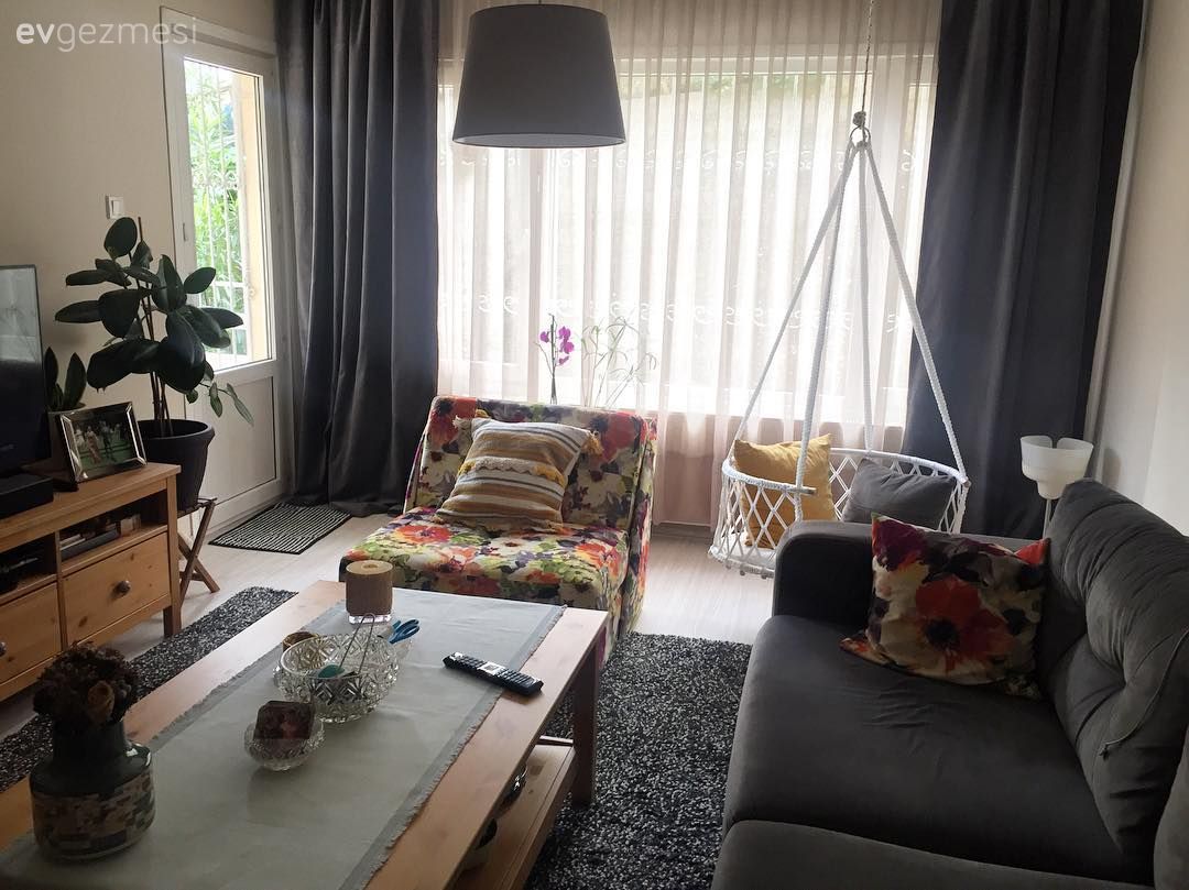 Renkleri ve Bitkileriyle Doğayı Yansıtan  Bir İstanbul Evi