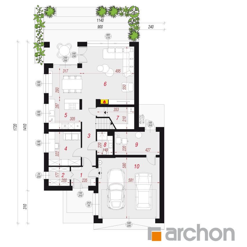 Müstakil Ev Yapacaklar İçin Teraslı Müstakil Ev Planları