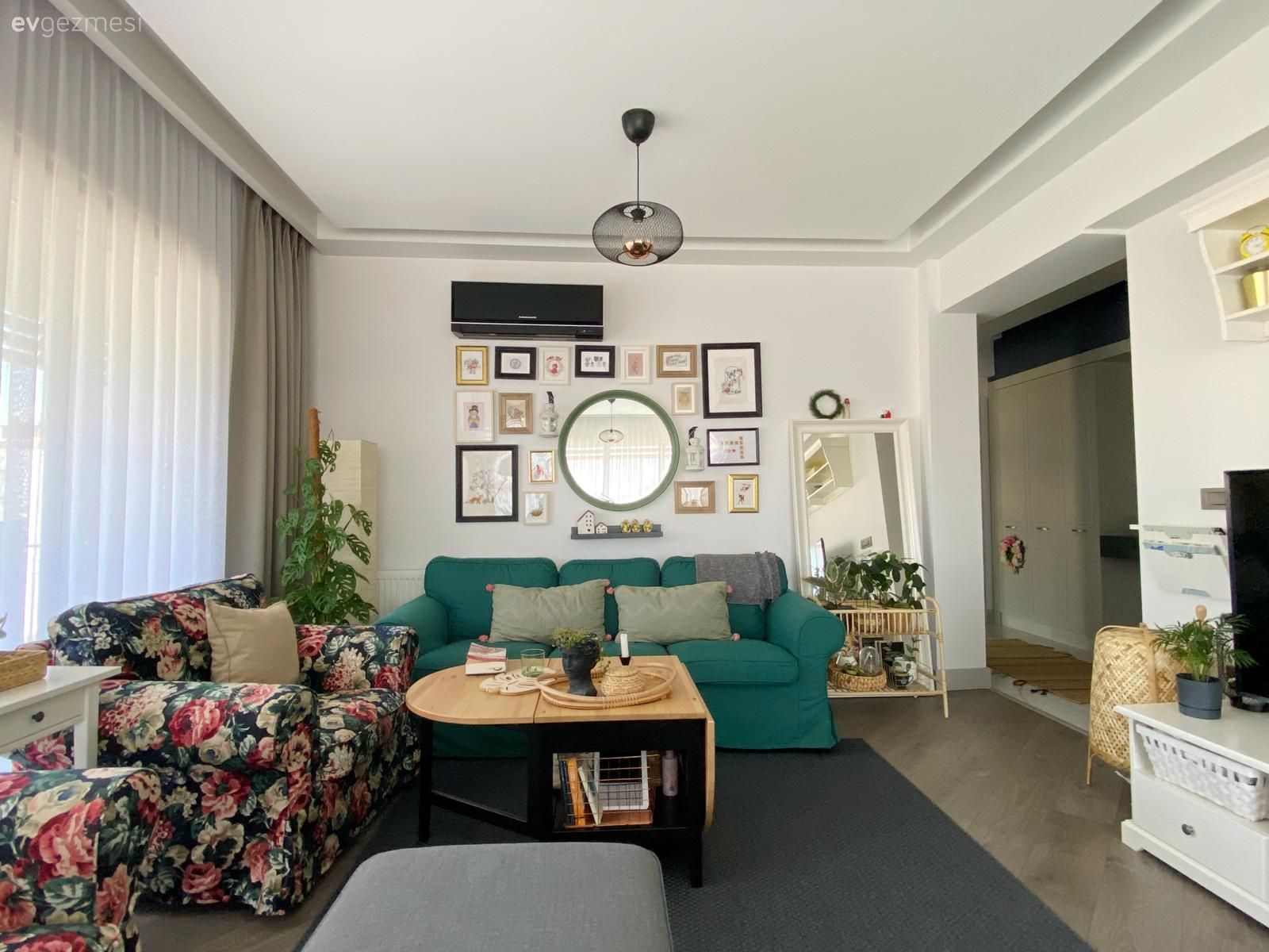 Bu Evde Renkler ve Desenler Dekora Anlam Katmak İçin Toplanmış