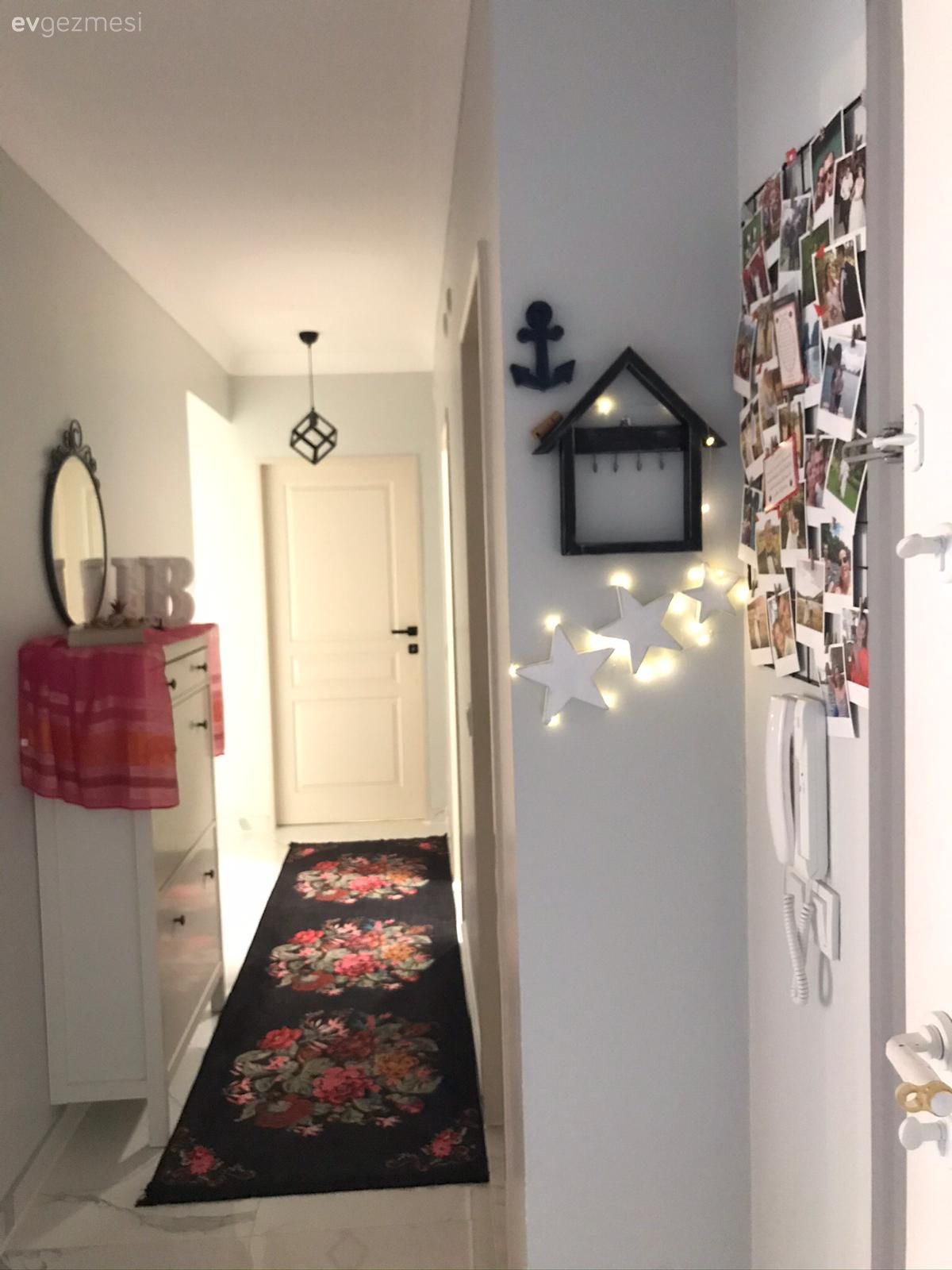 Halı, Karabağ Kilimi, Dresuar, Ayna, Beyaz, Kırmızı