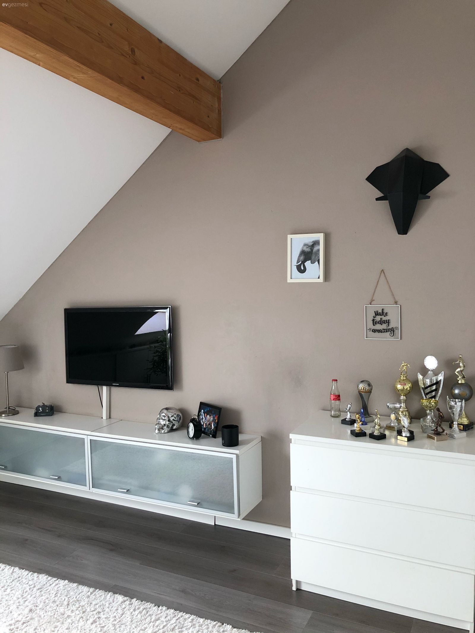 Tavan dekorasyon, Vizon, Beyaz, Konsol, Tv ünitesi, Tv ünitesi aksesuarları, Ev Aksesuar