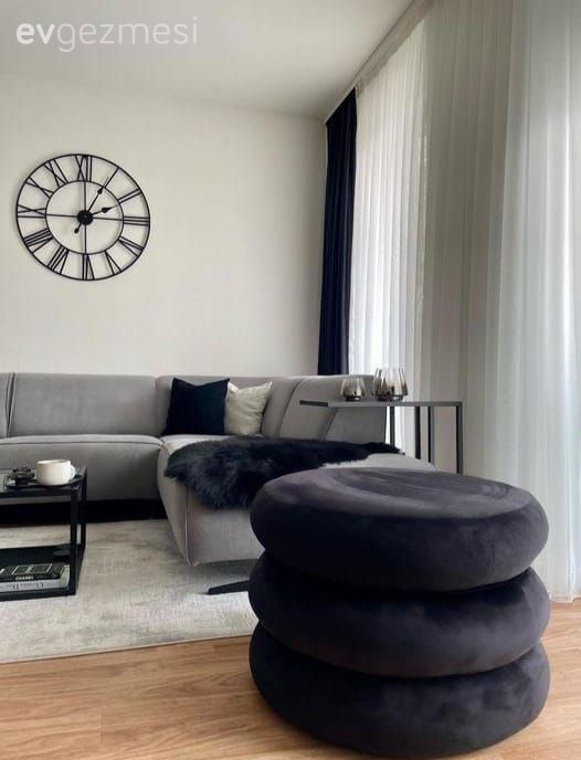 Bu Modern Evde Risksiz Seçimlerle Konfor Sağlanmış!