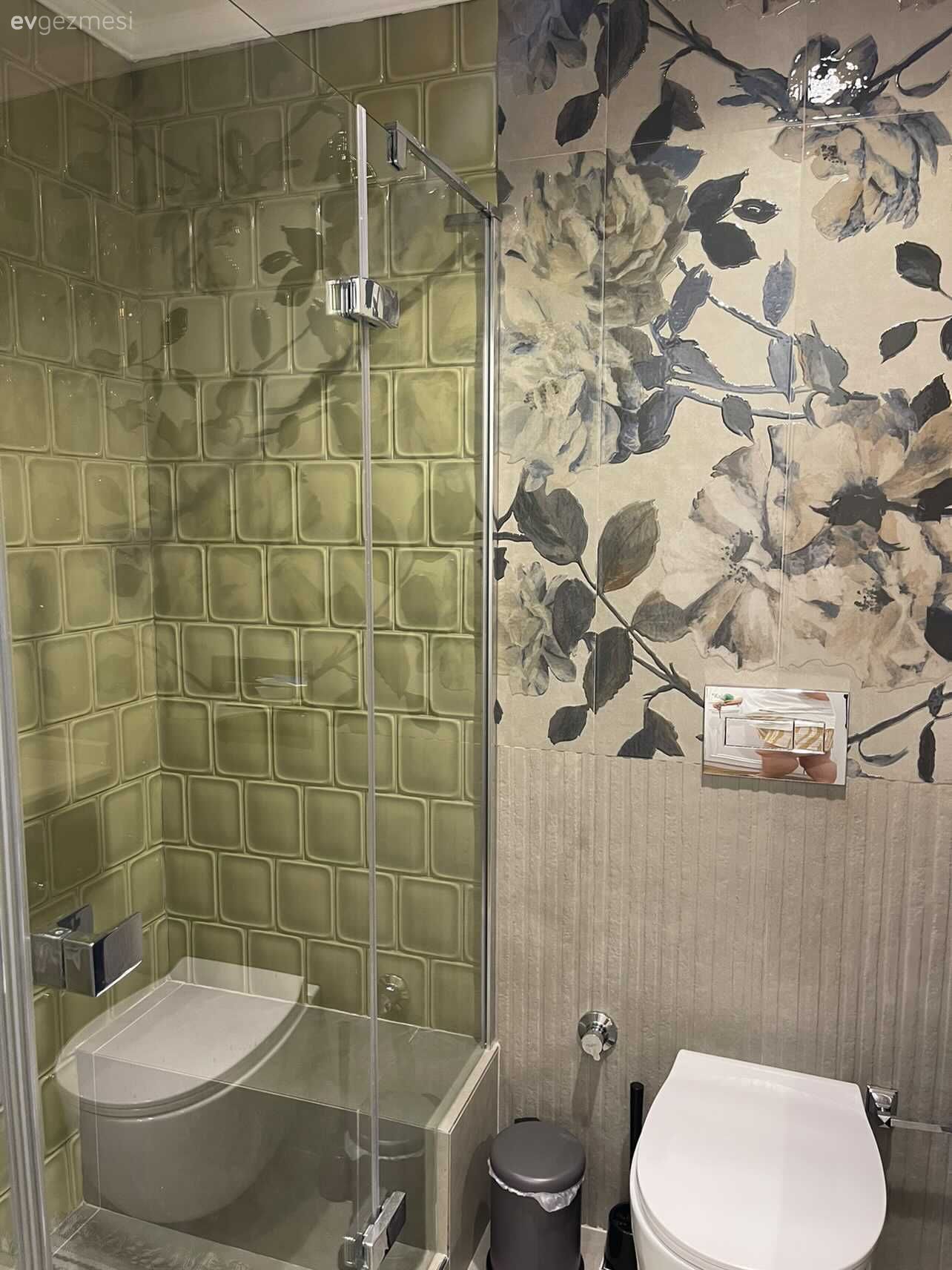 Banyo seramikleri, Banyo, Mavi, Gri, Beyaz