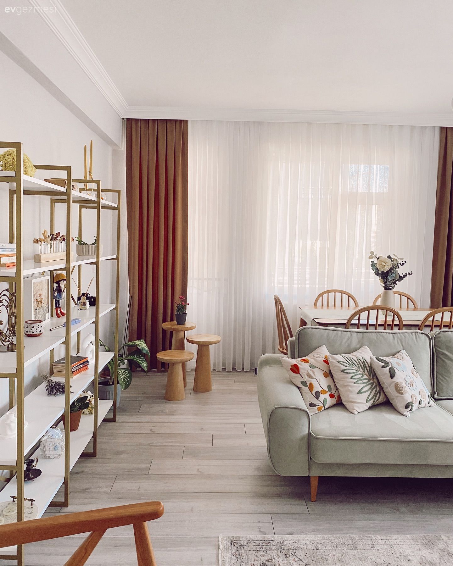 Bohem ve İskandinav Esintiler Bu Dekoru Tamamen Ele Geçirmiş!