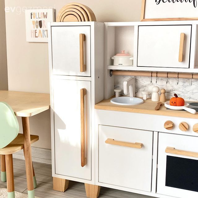 Mini mutfak, Beyaz, Ahşap Mobilya