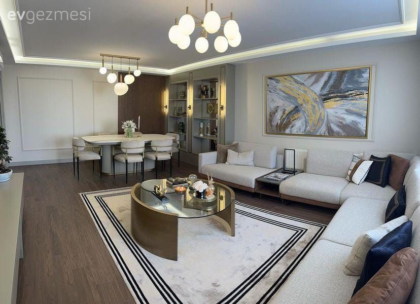 Özel Tasarımların Yer Aldığı Bu Evde Her Duvar Ayrı Şıklık Kaynağı!