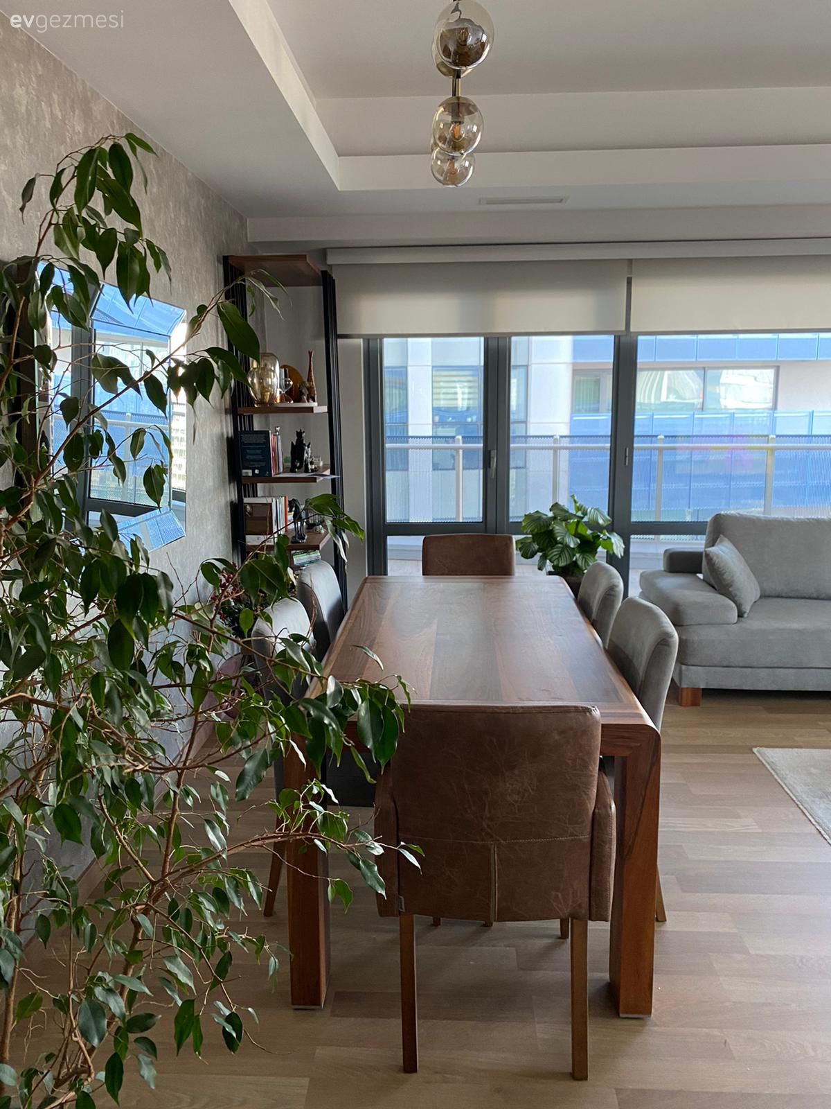 Bu İstanbul Evini Gri Renk Birçok Tonuyla Şereflendirmiş