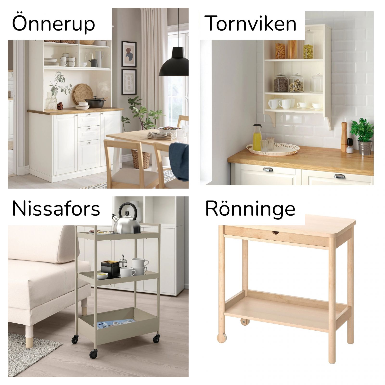 Hazır Kahve Köşesi Dolabı Alacaklara Farklı Markalardan Örnekler