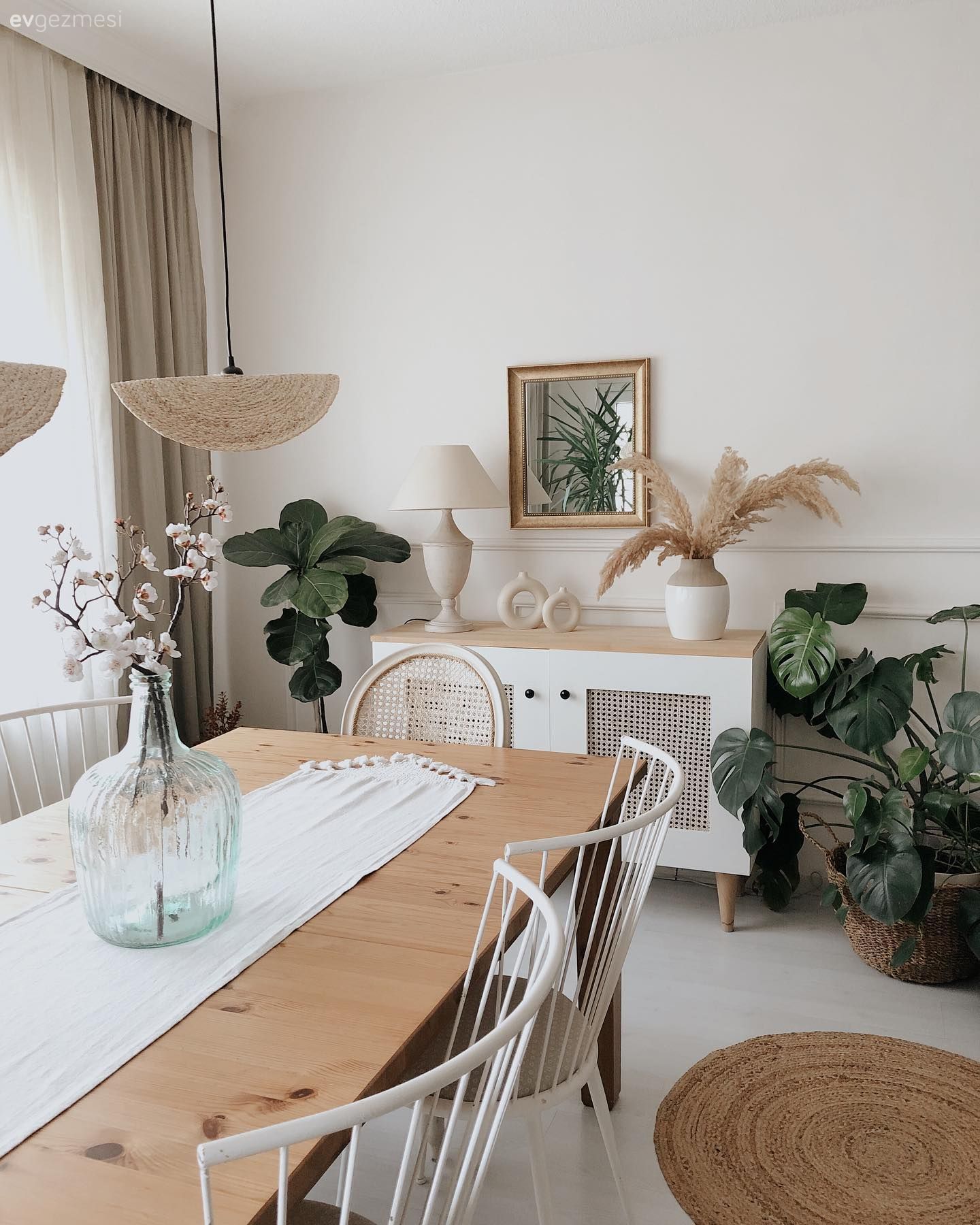 Country ve İskandinav Stili Kucaklayan Ahşap Sever Bir Ev!