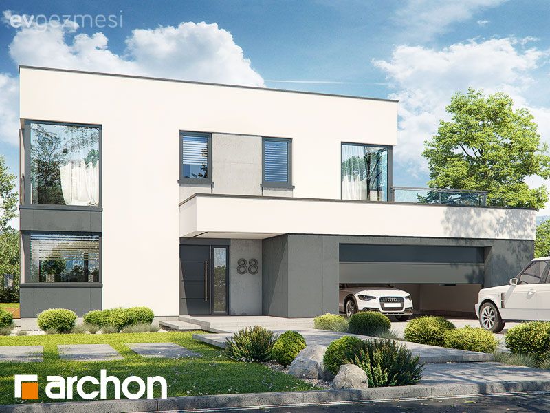 Müstakil Ev Yapacaklar İçin Teraslı Müstakil Ev Planları