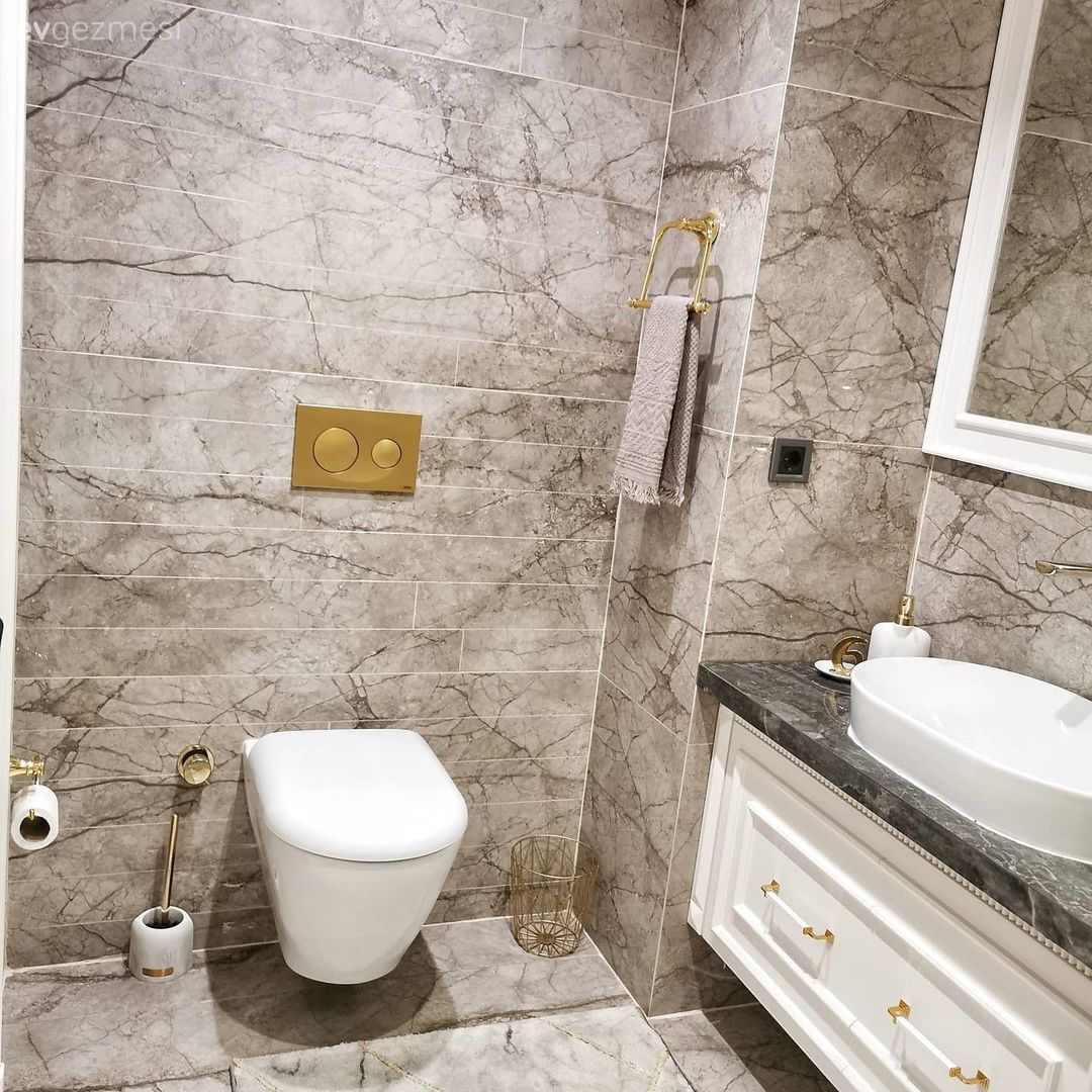 Banyo, Beyaz, Banyo dolabı, Banyo seramikleri, Gri, Ayna kapaklı dolap, Ayna