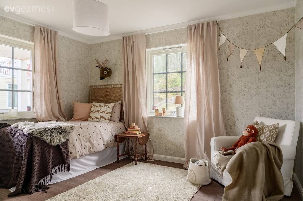 183 M2'lik Balkonlu Bu Evin Arka Cephesinde İskele Veranda Var