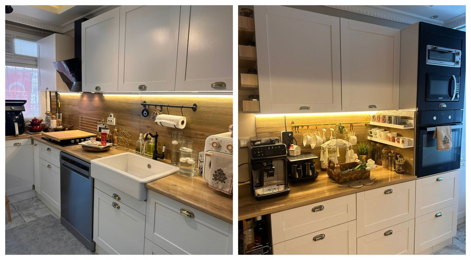 Demonte Alınan Dolaplar Bu Mutfağa Yeni Suret Kazandırmış