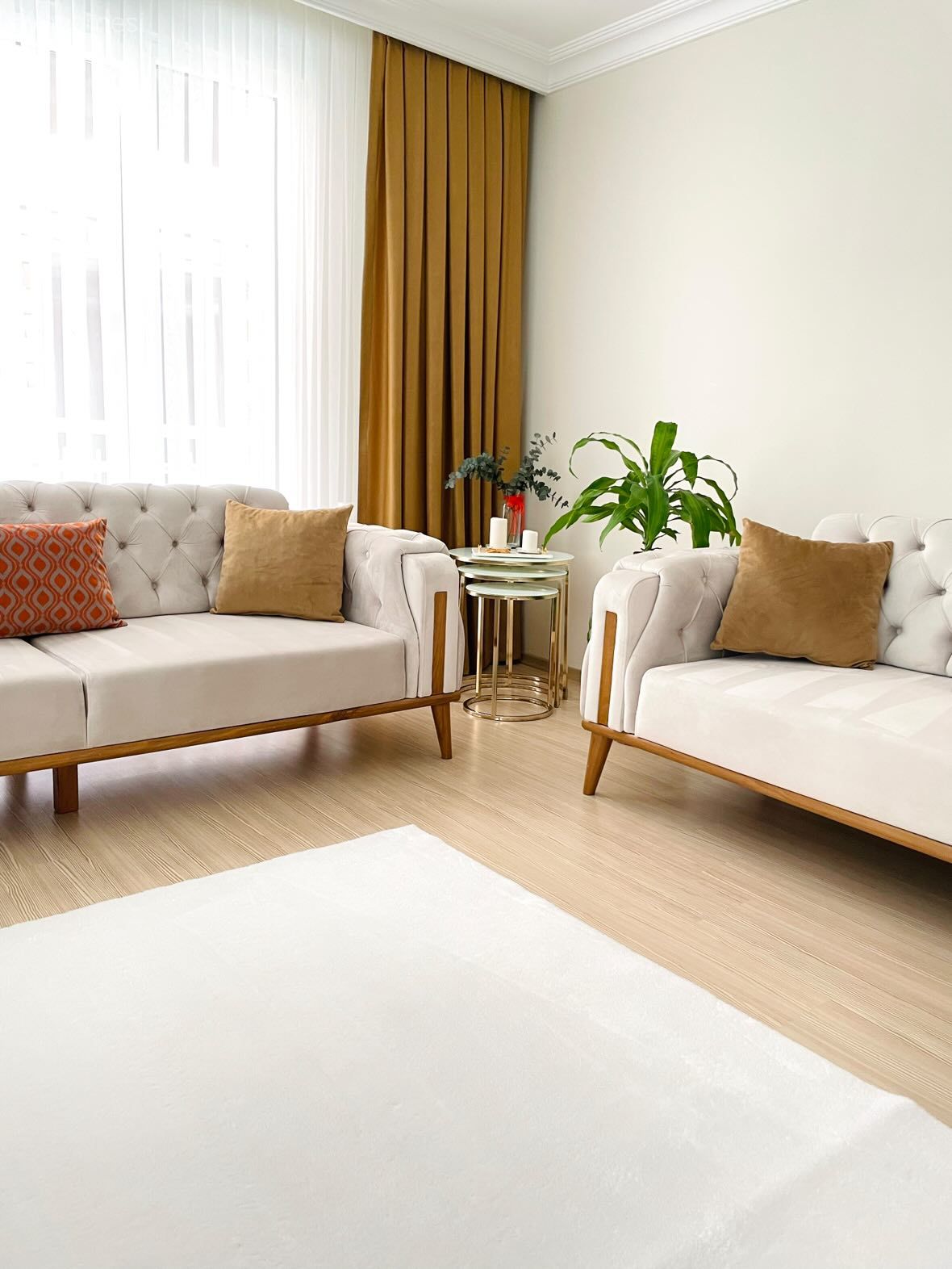 Sıcak Tonlar Bu İstanbul Evine Tüm Neşesini Katmış!