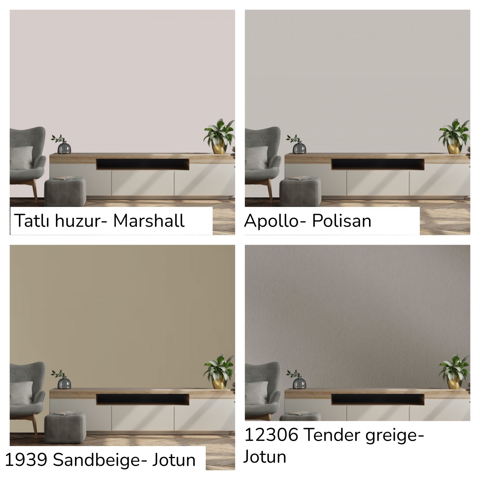 2025 Yılında Duvarları Kuşatacak Trend Boya Renkleri