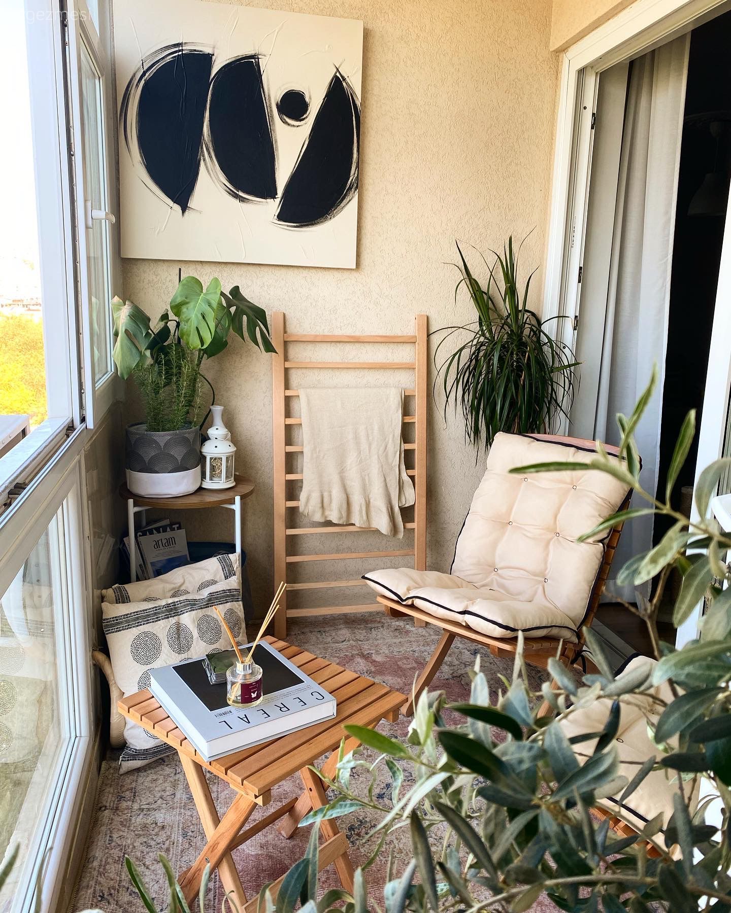 Balkon, Ev bitkisi, Balkon masası, Sandalye