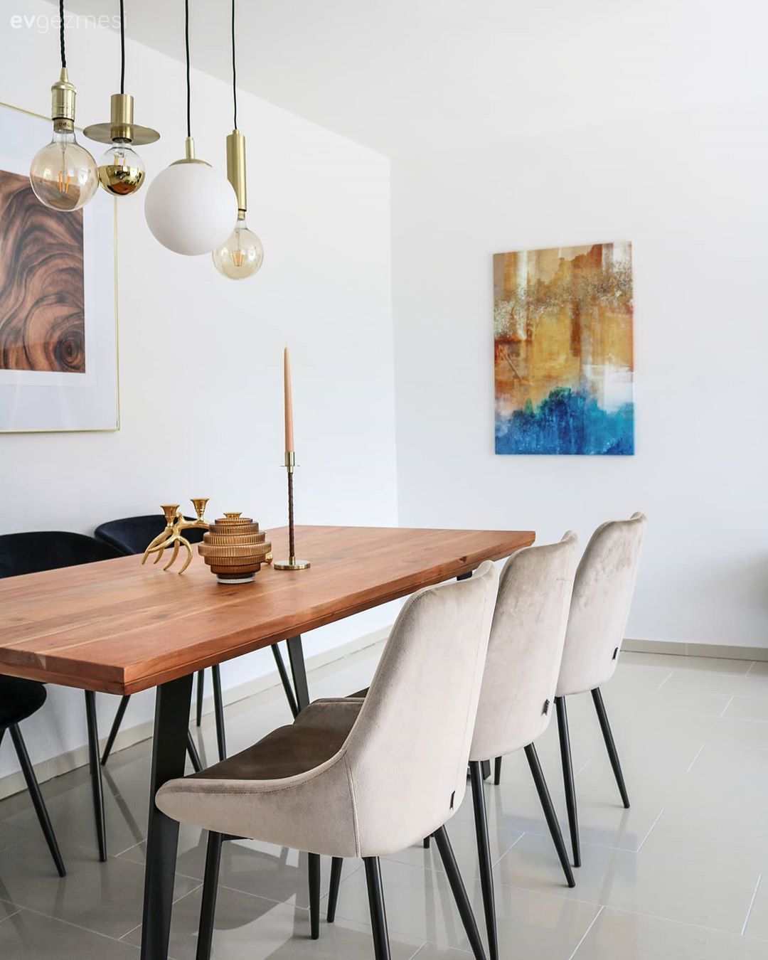 Bu Göz Alıcı Evde Her Köşe Katalog Çekimine Hazır Halde!