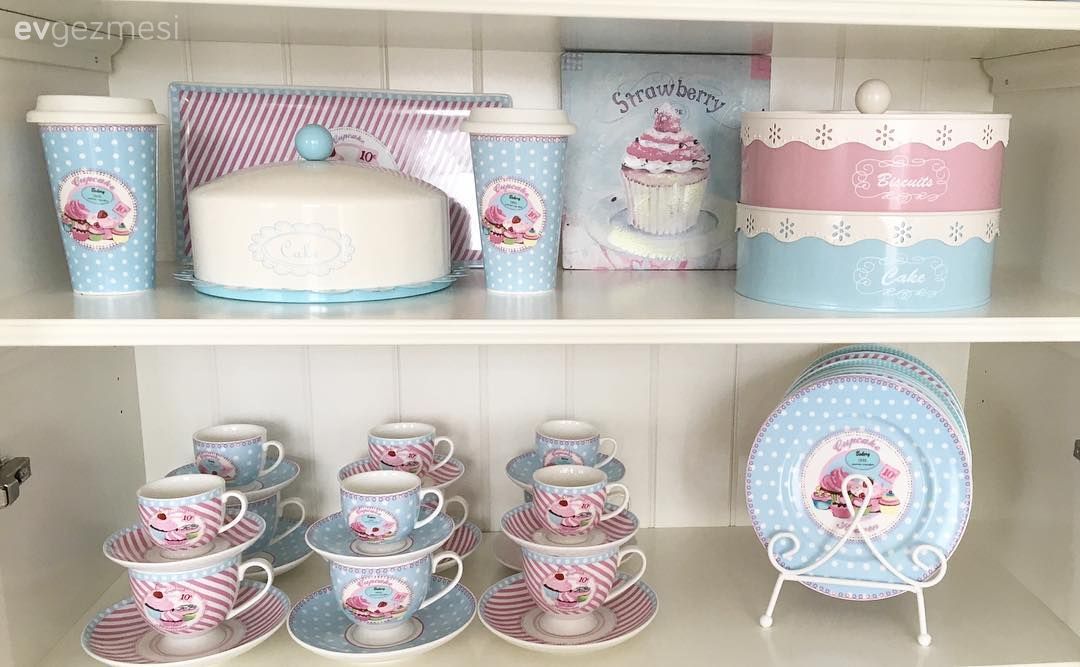 Mutfak rafı, Mutfak, Mutfak aksesuarları, Pembe, Mavi