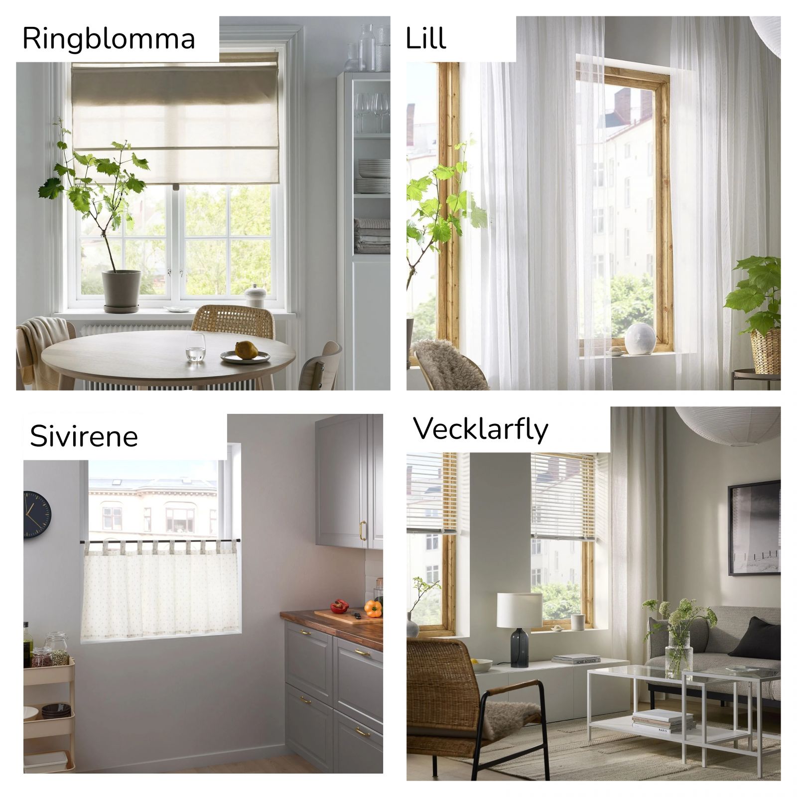 Farklı Markalardan Mutfaklara Uygun Perde Modelleri