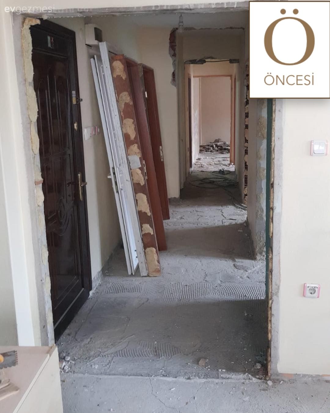 Öncesi / Sonrası, Hol tadilat