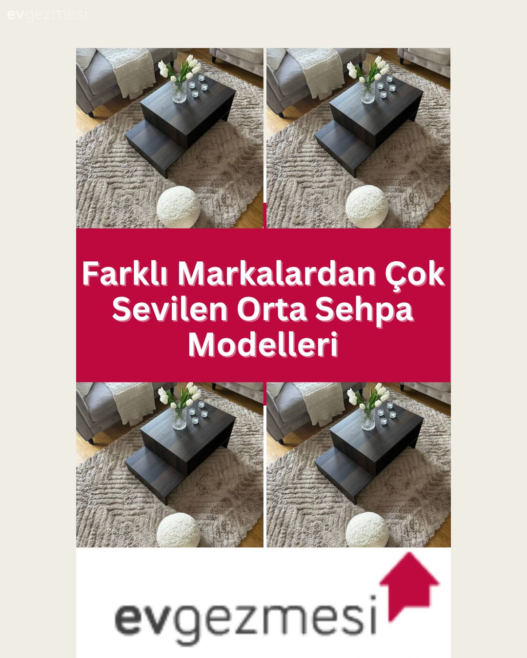 Farklı Markalardan Çok Sevilen Orta Sehpa Modelleri