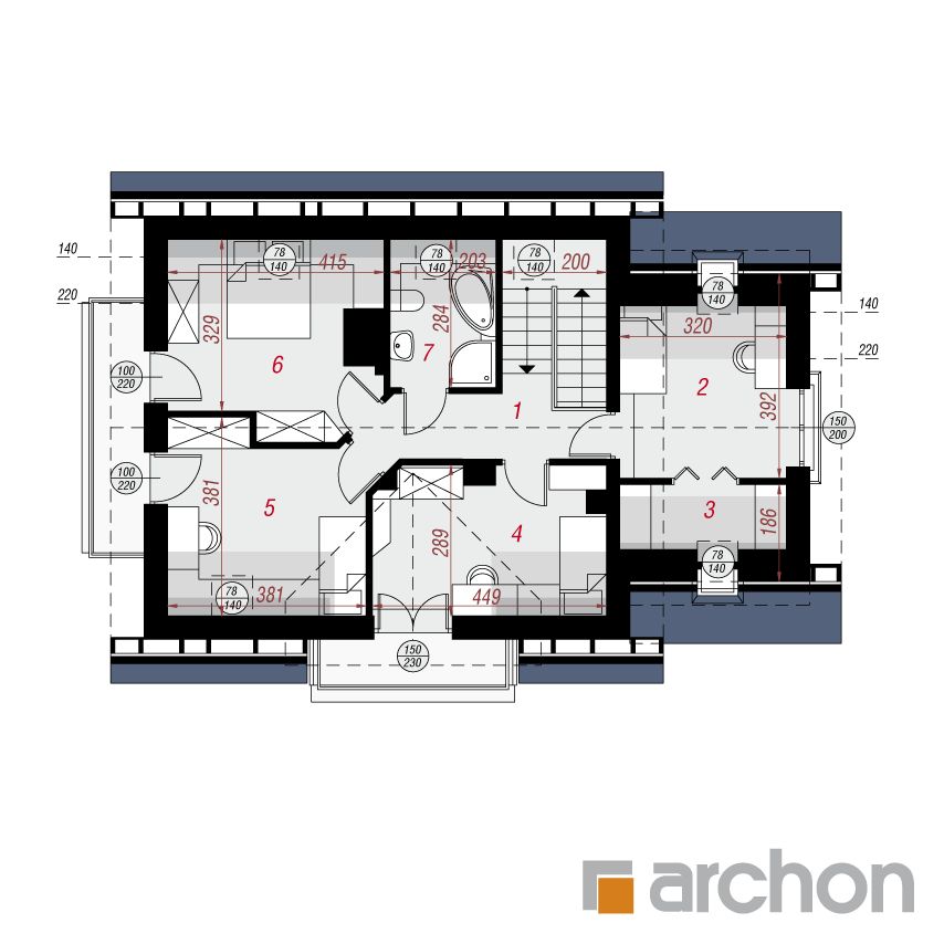 Planlarından İlham Alacağınız Balkonlu Müstakil Ev Modelleri