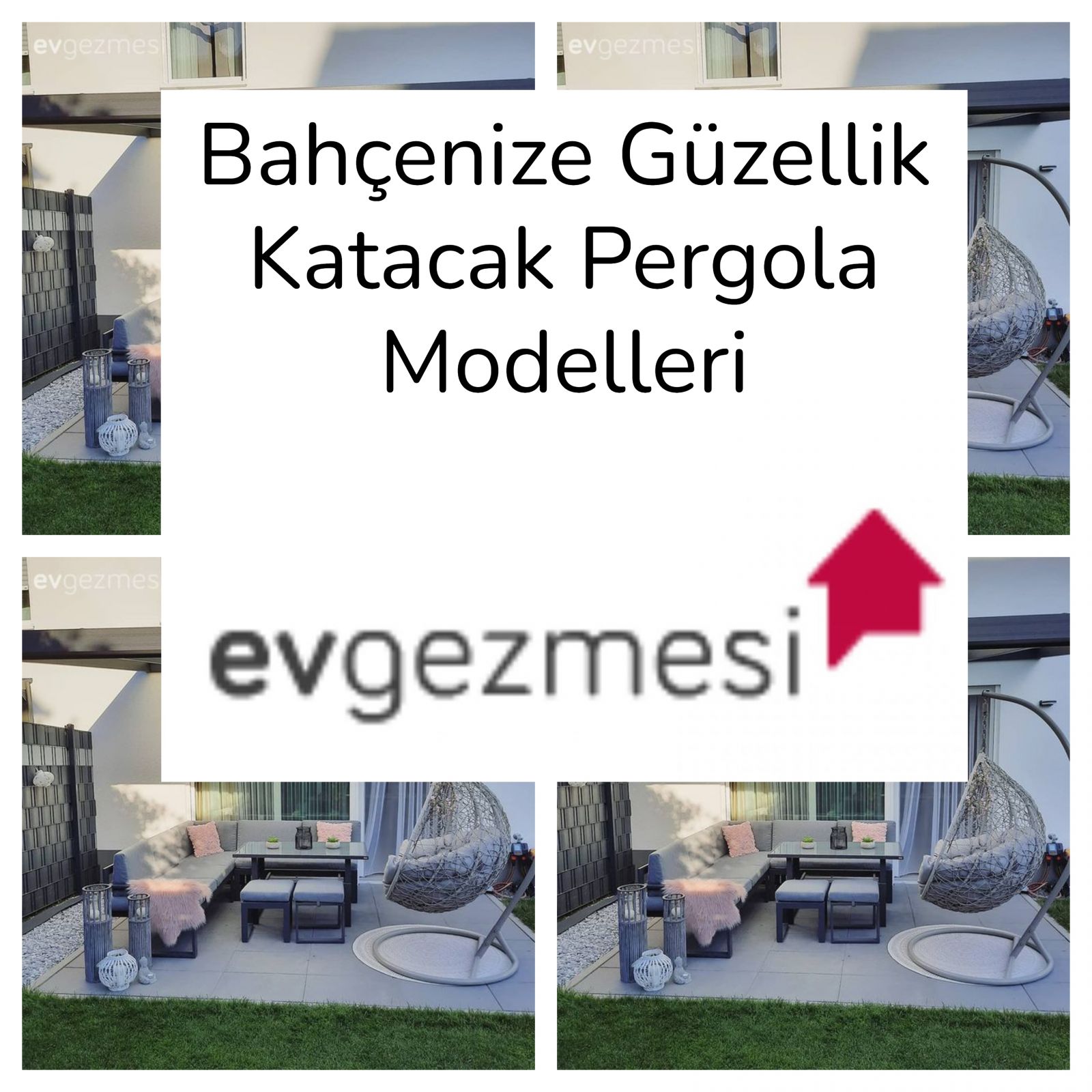 Bahçenize Güzellik Katacak Pergola Modelleri
