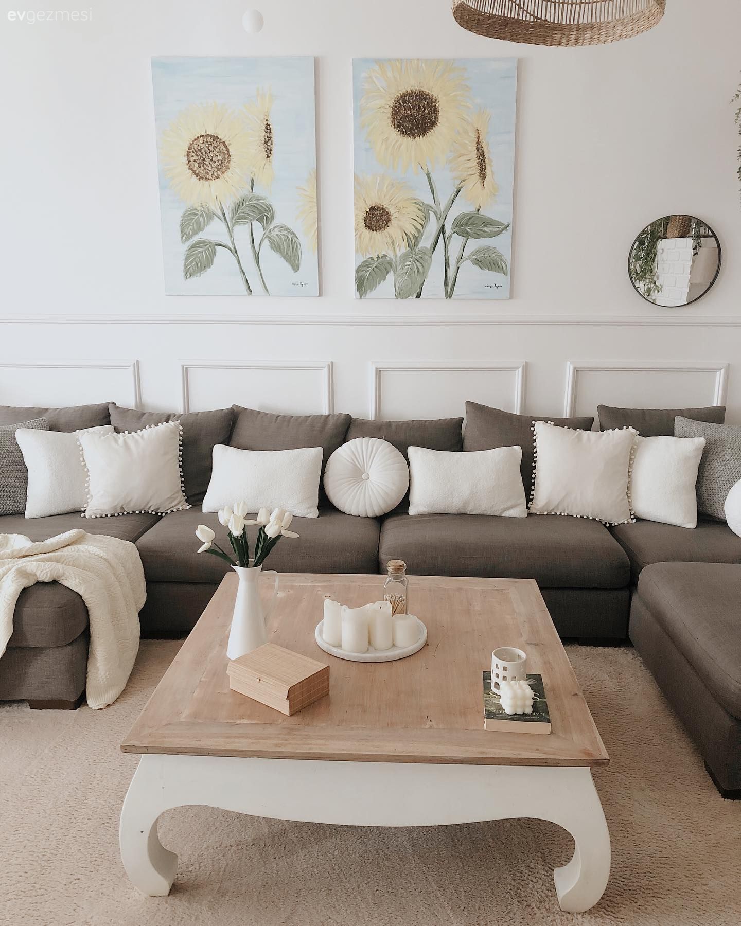 Country ve İskandinav Stili Kucaklayan Ahşap Sever Bir Ev!