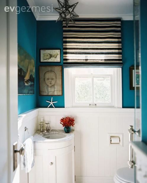 Küçük Banyoyu Büyük ve Kullanışlı Yapacak Fikirler