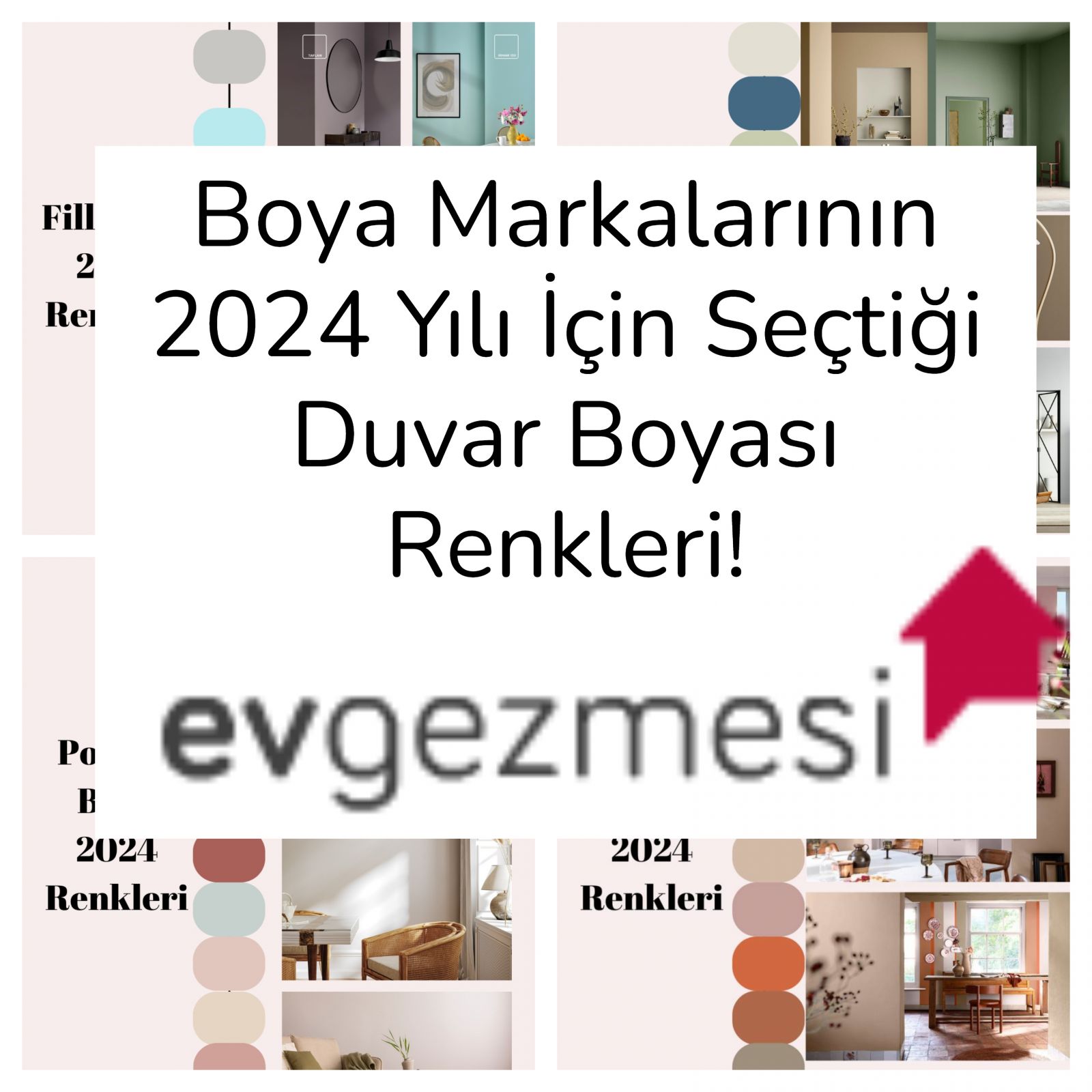 Boya Markalarının 2024 Yılı İçin Seçtiği Duvar Boyaları