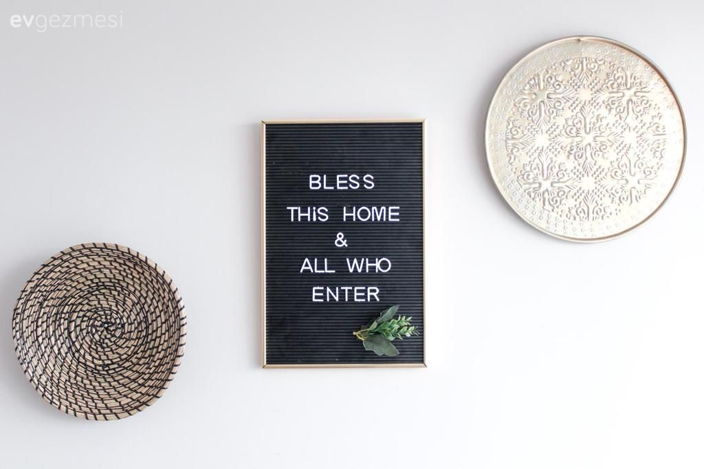 Duvar dekorasyonu, Tablo, Dekoratif Objeler