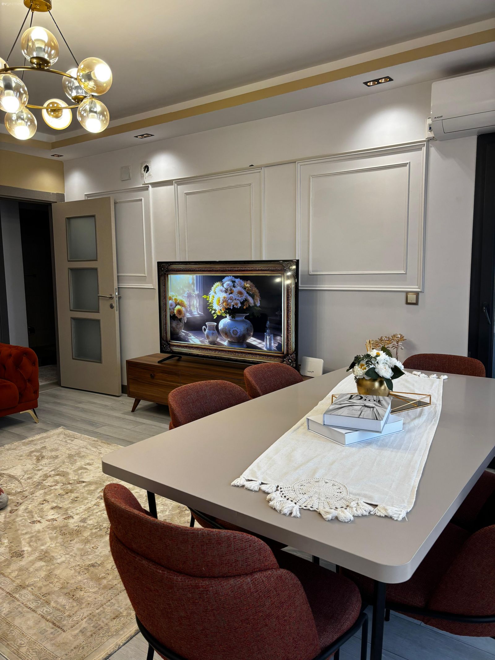 Bu Toki Evinde Mutfak Tek Duvardan Koridor Tipine Geçmiş