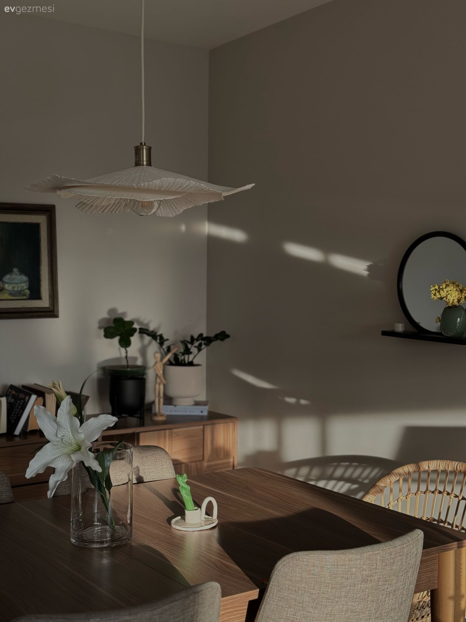 Bu Ankara Evinde Doğadan Esinlenen Bir Renk Paleti Var